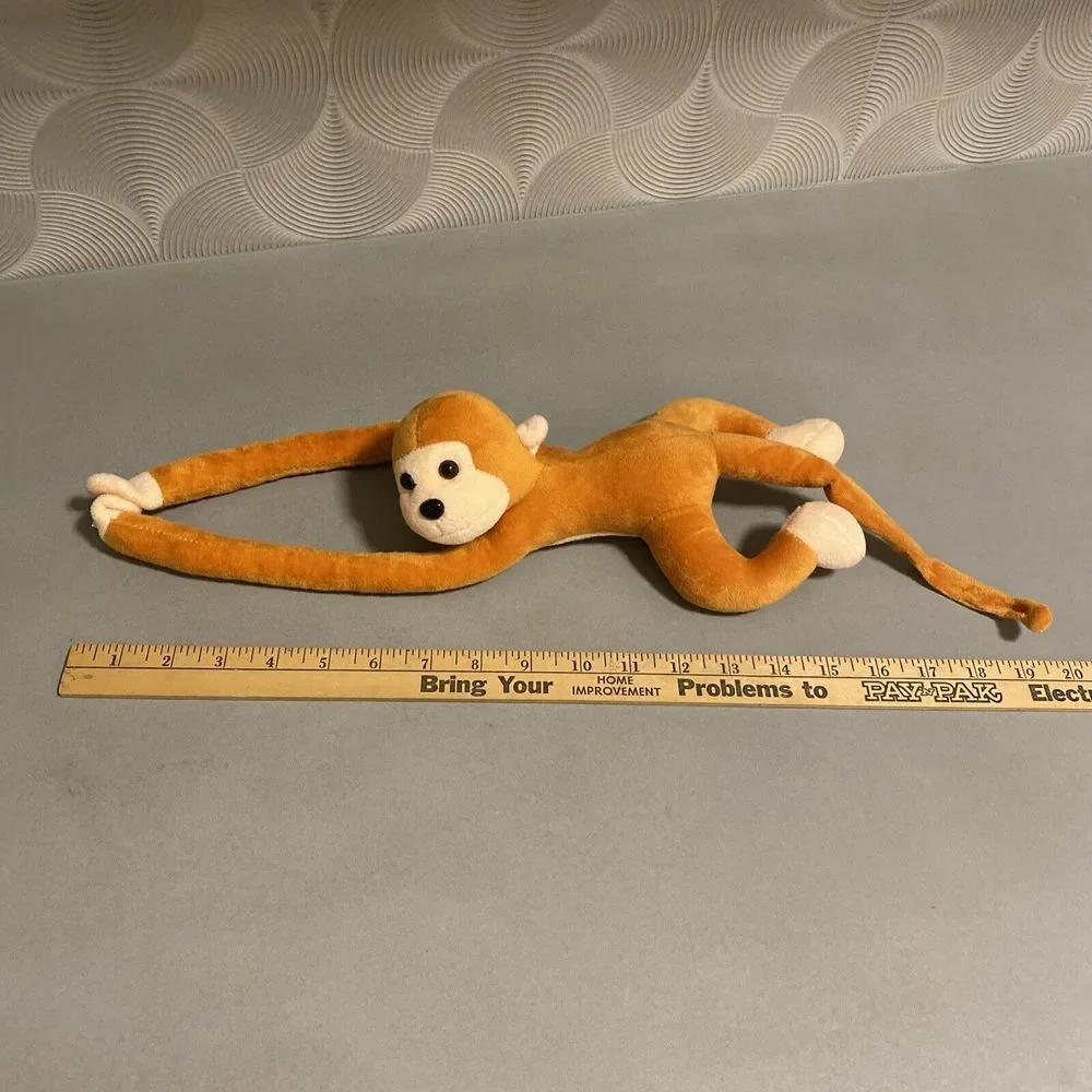 Hanging‎ Hugger Monkey Plush Animal Stuffed Animal Long Arms 19